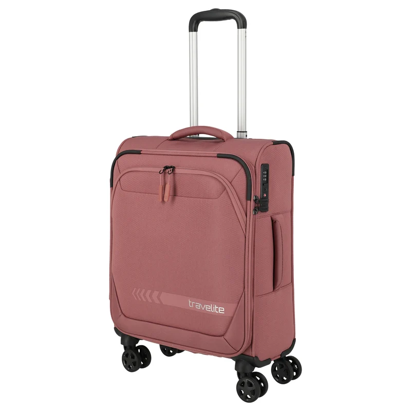 Travelite Kick Off - 4-Rollen-Kabinentrolley S 55 cm (blush)