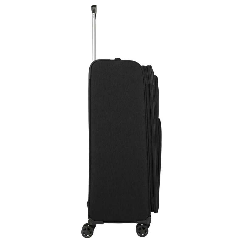 Travelite Kick Off - 4-Rollen-Trolley L 78 cm erw. (black)