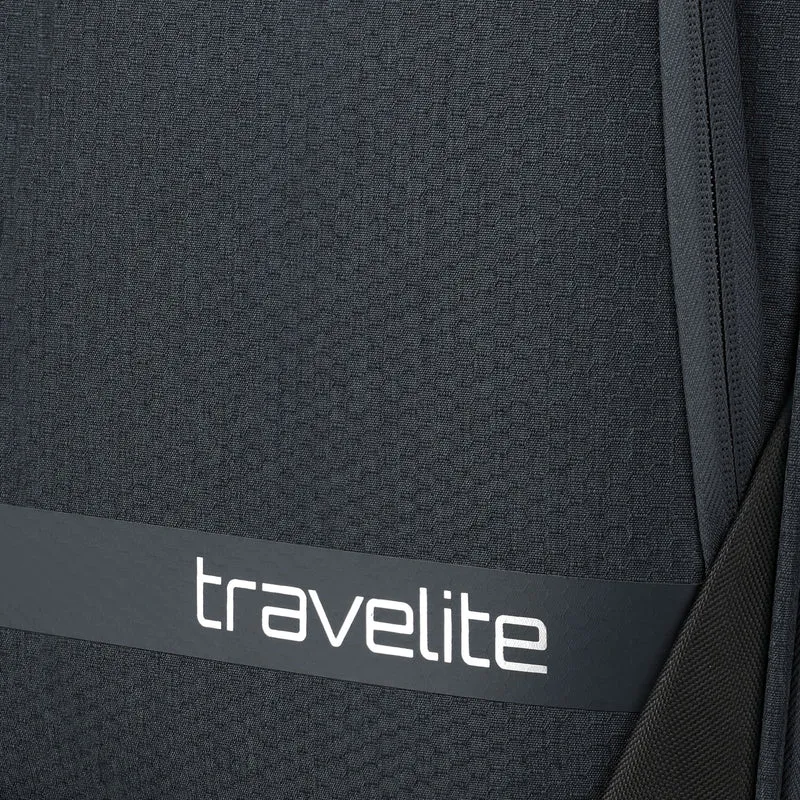 Travelite Kick Off - 4-Rollen-Trolley M 67 cm erw. (d'anthracite)