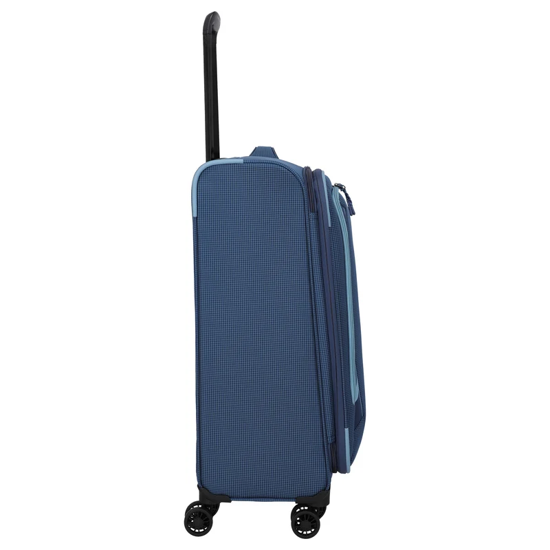 Travelite Corsiica - 4-Rollen-Trolley Set 4tlg. erw. (blue)