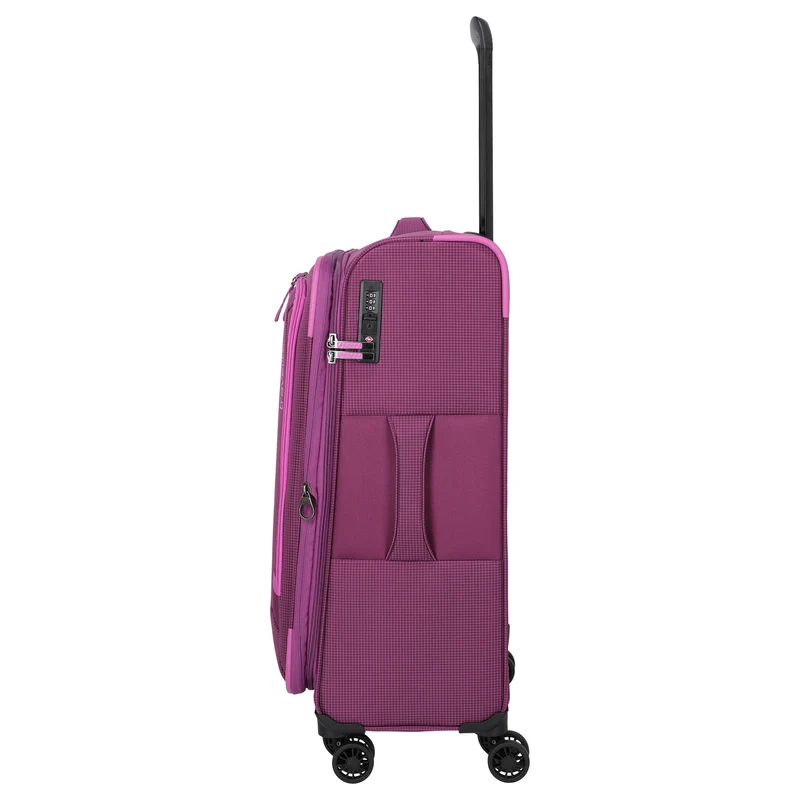 Travelite Corsiica - 4-Rollen-Trolley Set 4tlg. erw. (pink)