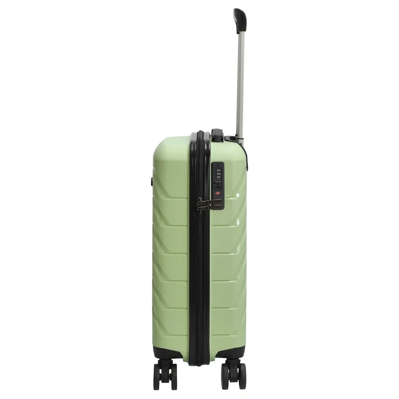 D&N Travel Line 4100 - 4-Rollen-Kabinentrolley S 54 cm (lime green)