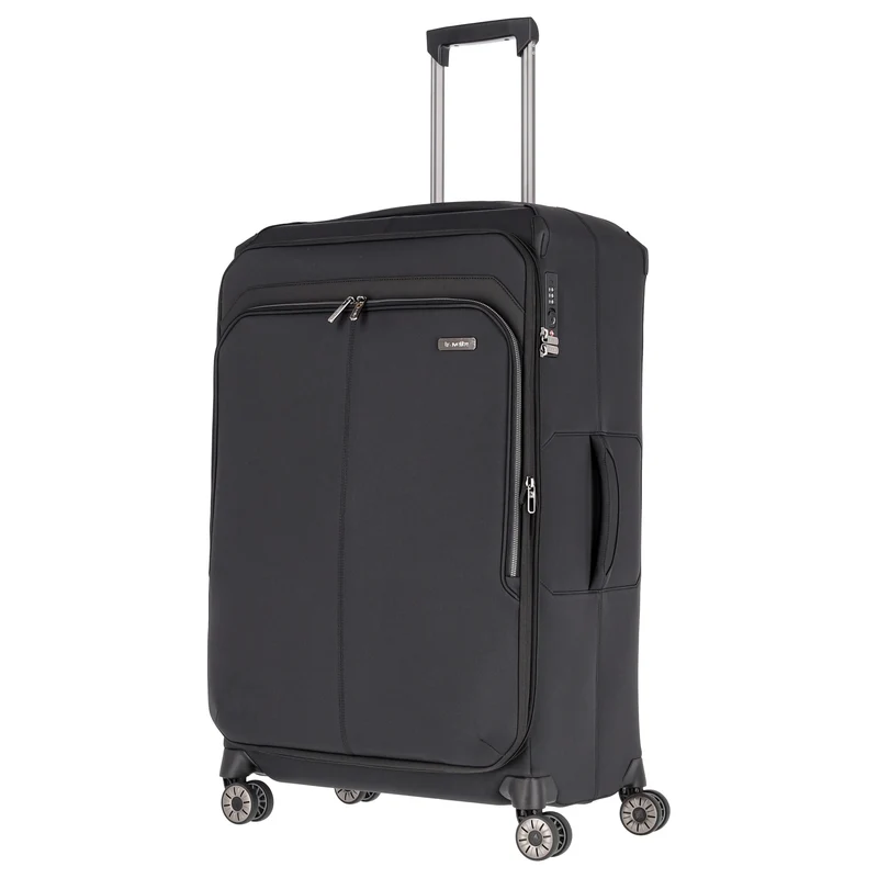 Travelite Priima - 4-Rollen-Trolley L 79 cm erw. (black)