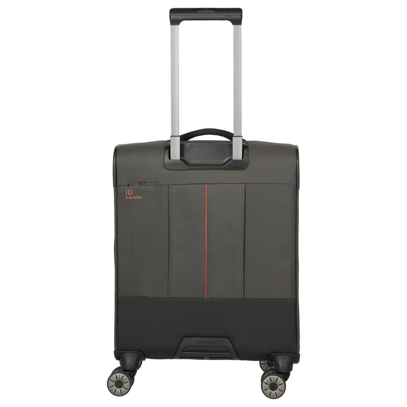 Travelite Crosslite - 4-Rollen-Kabinentrolley S 55 cm erw. (oliv)