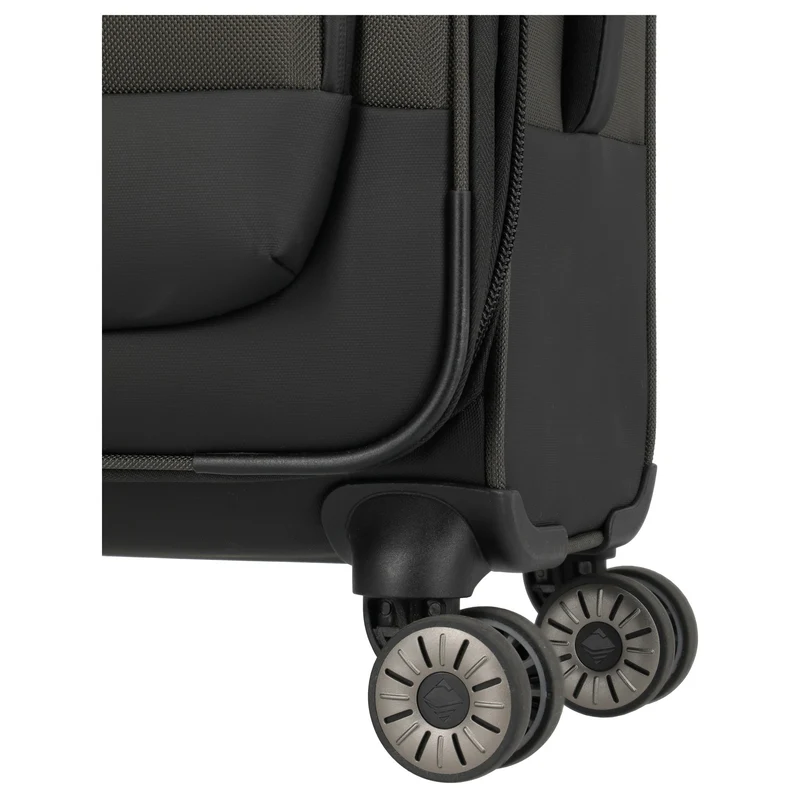 Travelite Crosslite - 4-Rollen-Kabinentrolley S 55 cm erw. (oliv)