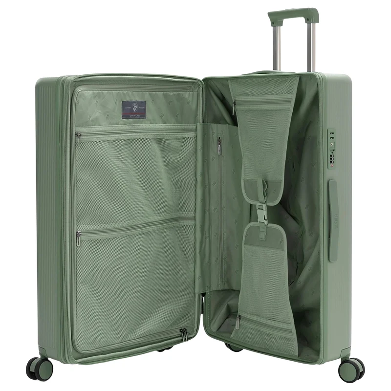Heys Earth Tones - 4-Rollen-Trolley L 76 cm erw. (moss)