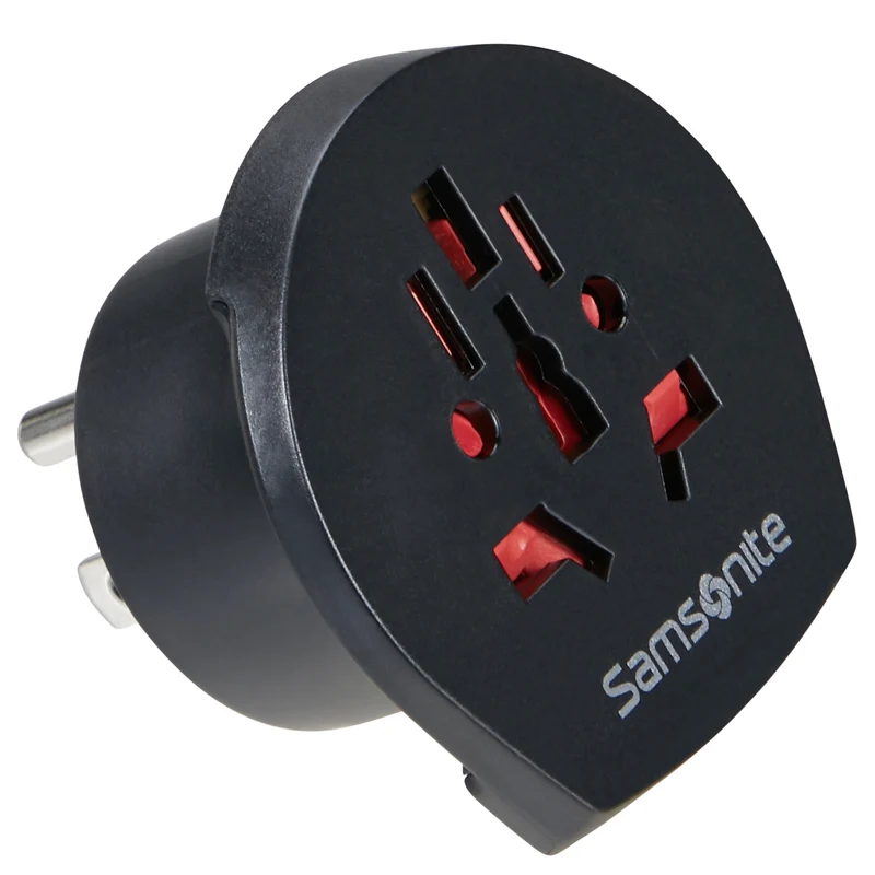 Samsonite World to USA Adaptor - Reiseadapter (black)