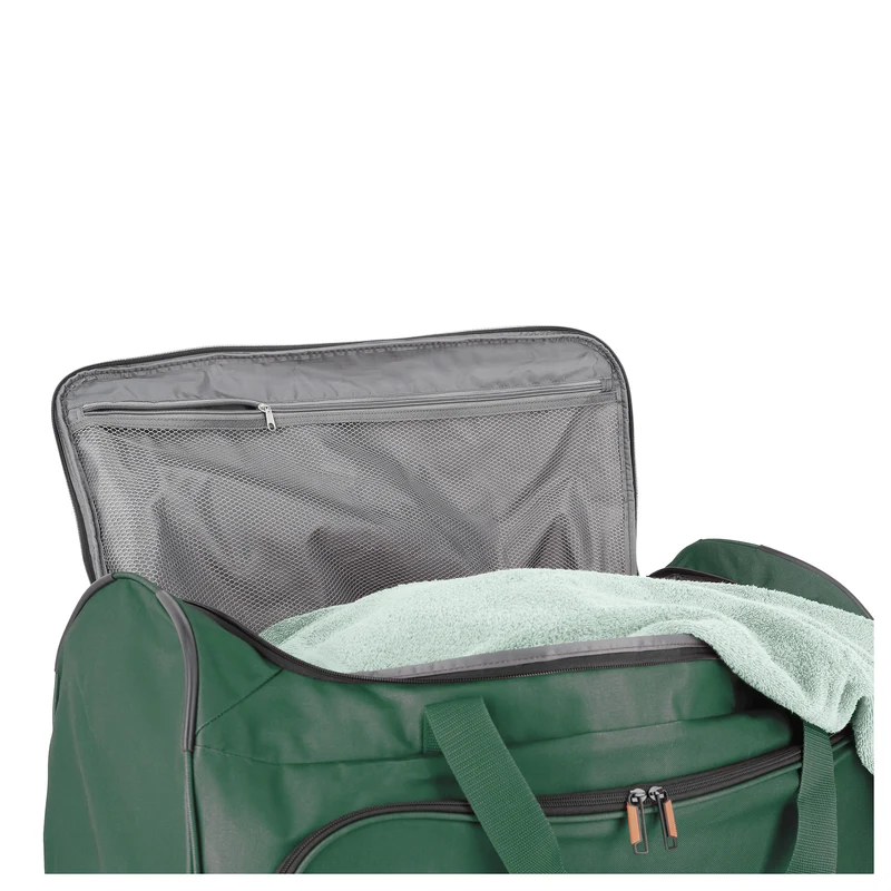 Travelite Basics Fresh - Rollenreisetasche 89L 71 cm (dunkelgrün)