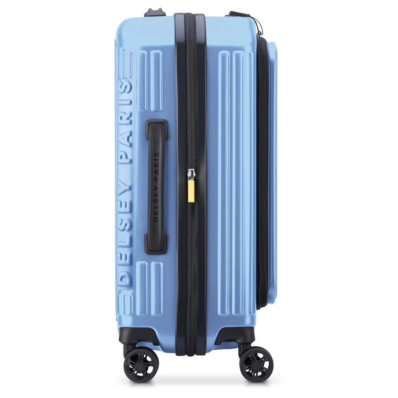 Delsey Paris Securitime - 4-Rollen-Kabinentrolley S 55 cm erw. (lavendelblau)
