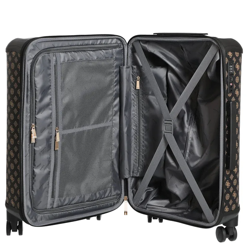 Guess Wilder 22 IN - 4-Rollen-Trolley 64 cm erw. (brown)