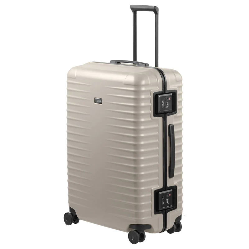 TITAN OVERSEAS - 4-Rollen-Trolley L (moonstone grey, 75 cm)