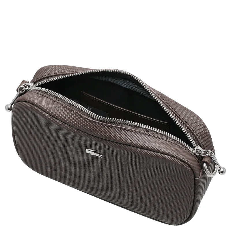 Lacoste Daily City - Umhängetasche 20 cm (dark brown)