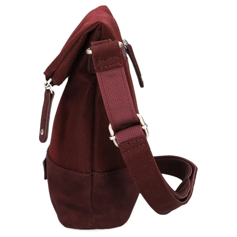 zwei Olli OT6 - Schultertasche 20/29 cm (bordeaux)