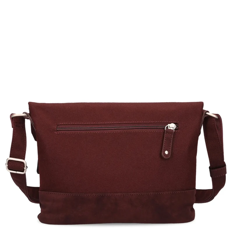 zwei Olli OT6 - Schultertasche 20/29 cm (bordeaux)