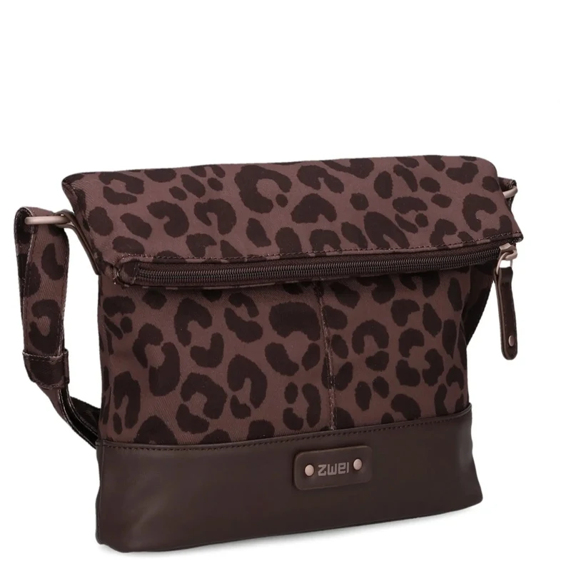 zwei Olli OT6 - Schultertasche 20/29 cm (leo-brown)