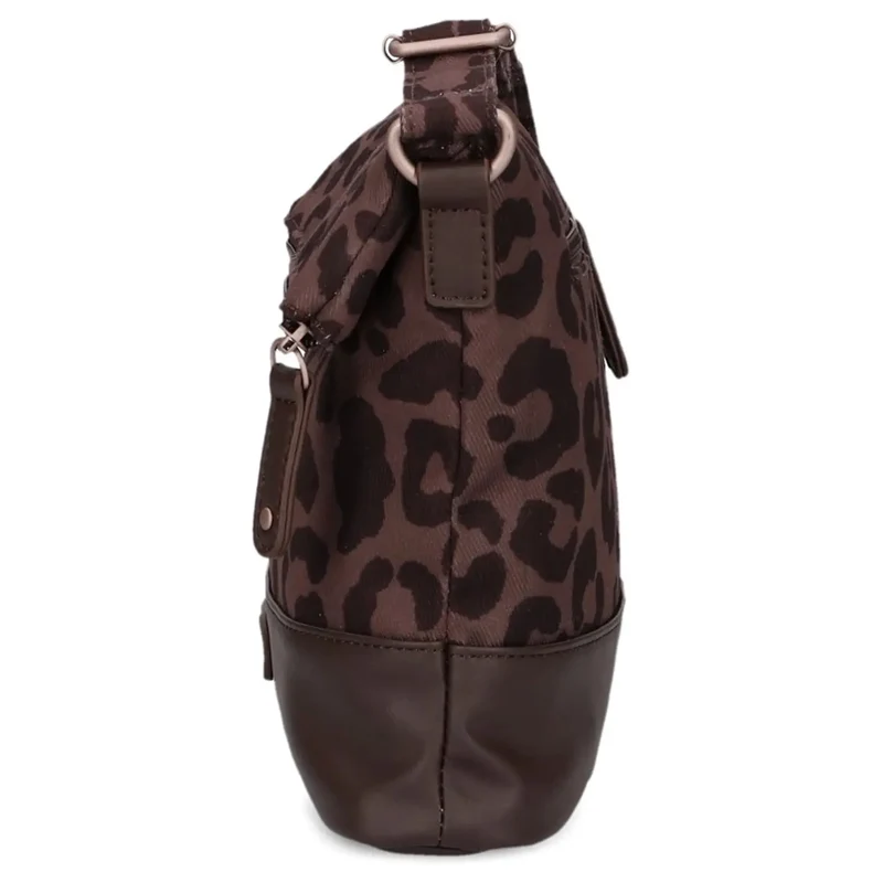 zwei Olli OT6 - Schultertasche 20/29 cm (leo-brown)