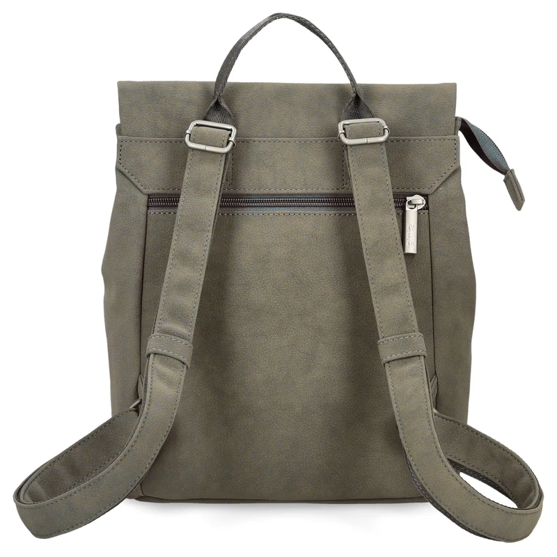 zwei Mademoiselle MR8 - Rucksack 29 cm (nubuk-mud)
