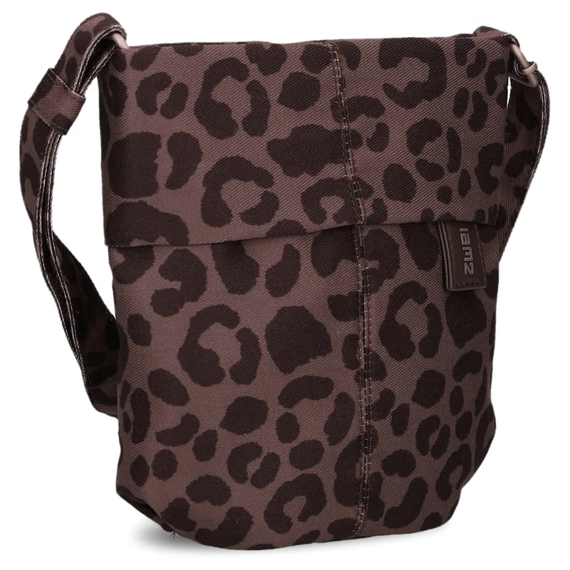 zwei Mademoiselle M45 - Schultertasche 22 cm (leo-brown)