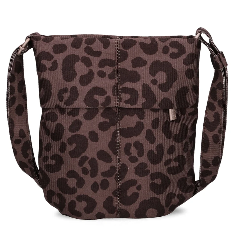 zwei Mademoiselle M45 - Schultertasche 22 cm (leo-brown)