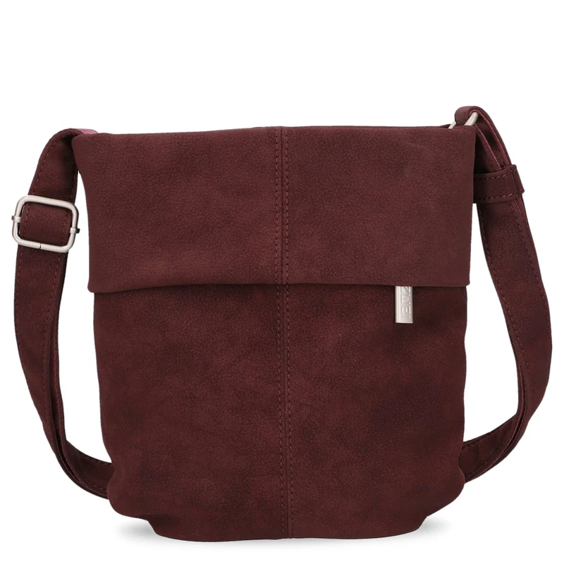 zwei Mademoiselle M45 - Schultertasche 22 cm (nubuk-bordeaux)