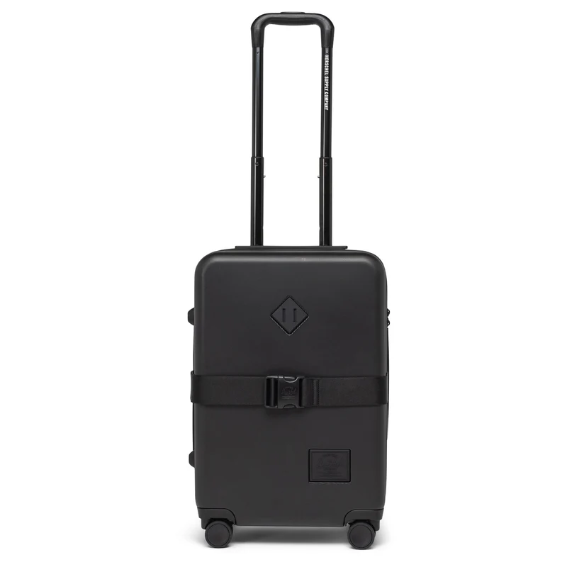 Herschel Heritage Hardshell - 4-Rollen Kabinentrolley 55 cm erw. (black)