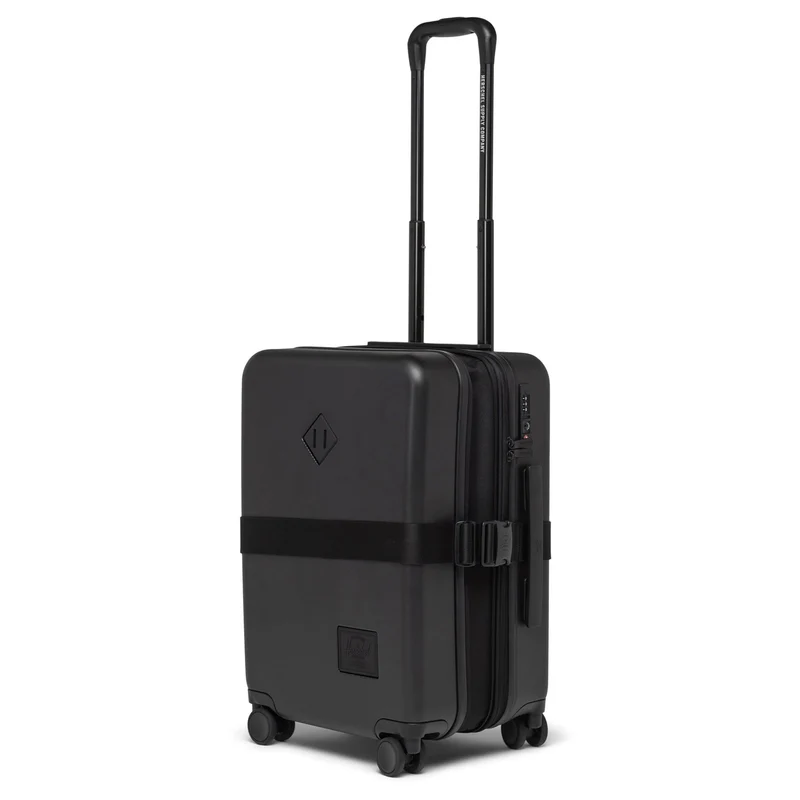 Herschel Heritage Hardshell - 4-Rollen Kabinentrolley 55 cm erw. (black)