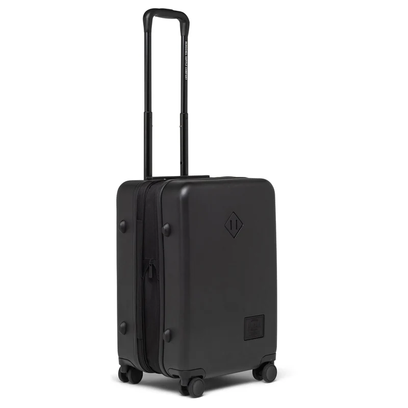 Herschel Heritage Hardshell - 4-Rollen Kabinentrolley 55 cm erw. (black)