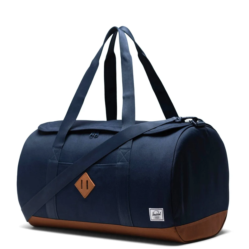Herschel Heritage Duffle - Reisetasche 52 cm (navy/saddle brown)