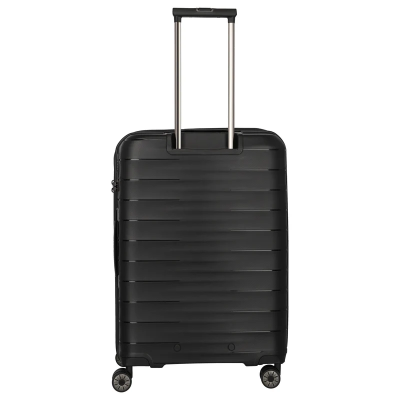 Travelite Mooby - 4-Rollen-Trolley M 66 cm erw. (black)