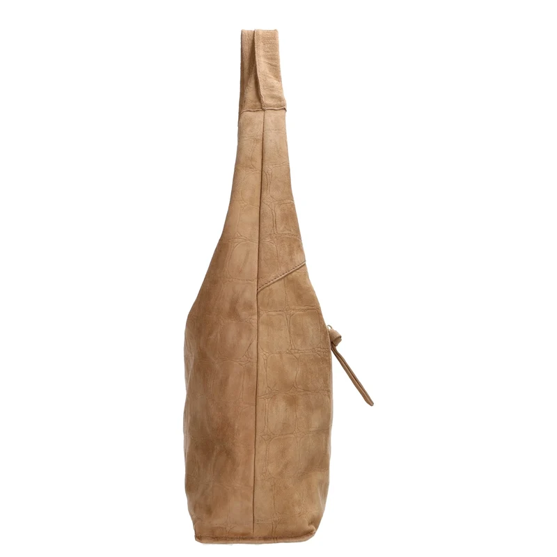 FREDsBRUDER Velvet Wild Hobo - Schultertasche 39 cm (camel)