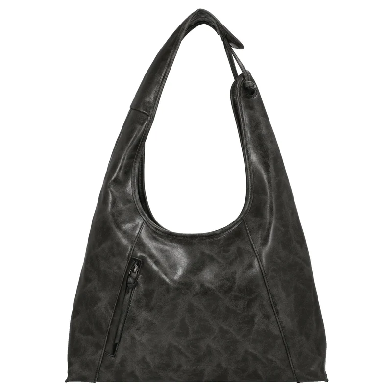 FREDsBRUDER Ever Faded Hobo - Schultertasche 38 cm (faded black)