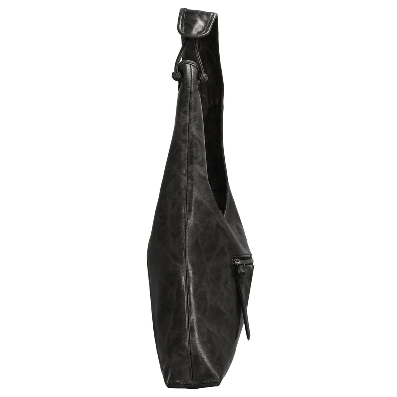 FREDsBRUDER Ever Faded Hobo - Schultertasche 38 cm (faded black)