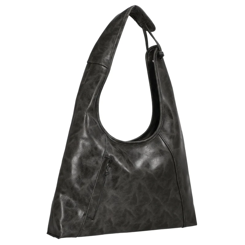 FREDsBRUDER Ever Faded Hobo - Schultertasche 38 cm (faded black)