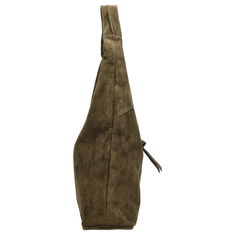 FREDsBRUDER Velvet Wild Hobo - Schultertasche 39 cm (khaki)