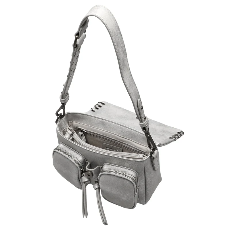 FREDsBRUDER Rebel At Heart - Schultertasche 26 cm (silver)