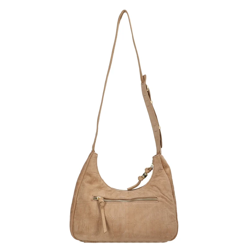 FREDsBRUDER Velvet Wild Midi Hobo - Umhängetasche 26.5 cm (camel)
