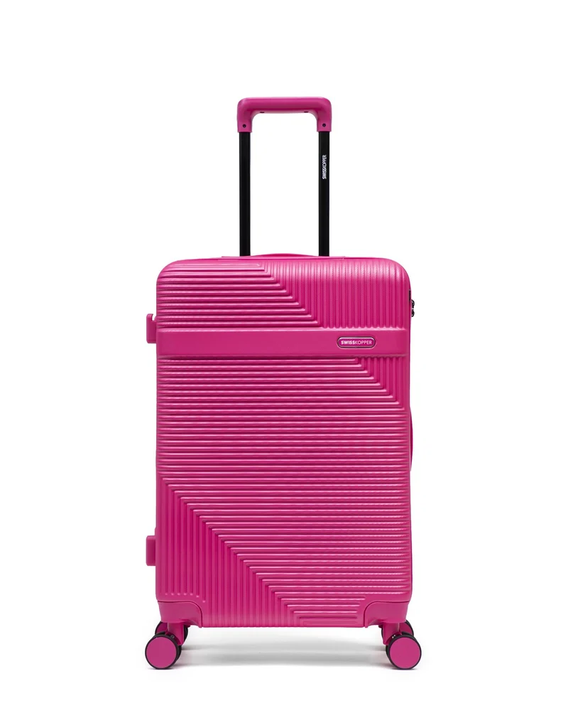 3er-Pack Hartschalenkoffer: Mittelgroßer Koffer, Handgepäck und Handgepäck XS WOHLEN