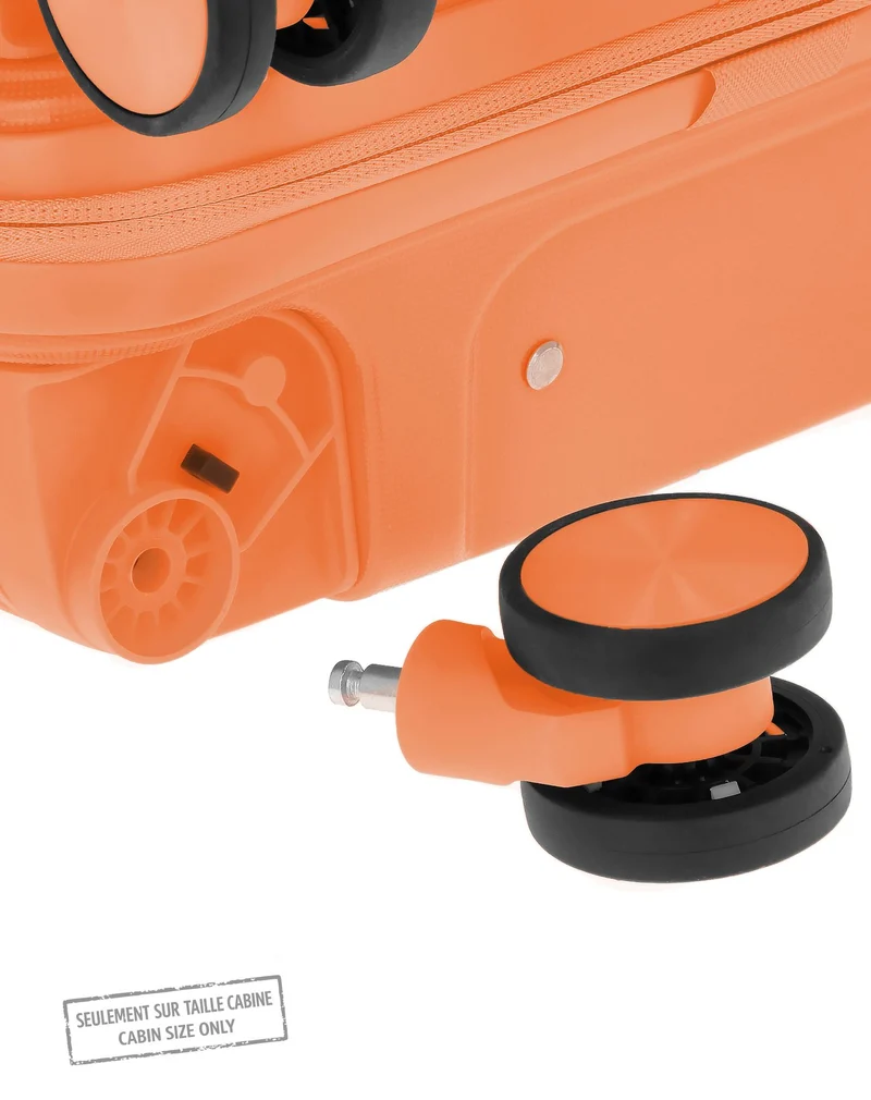 2er-Pack Hartschalenkoffer: Mittelgroßer Koffer und Handgepäck WOHLEN