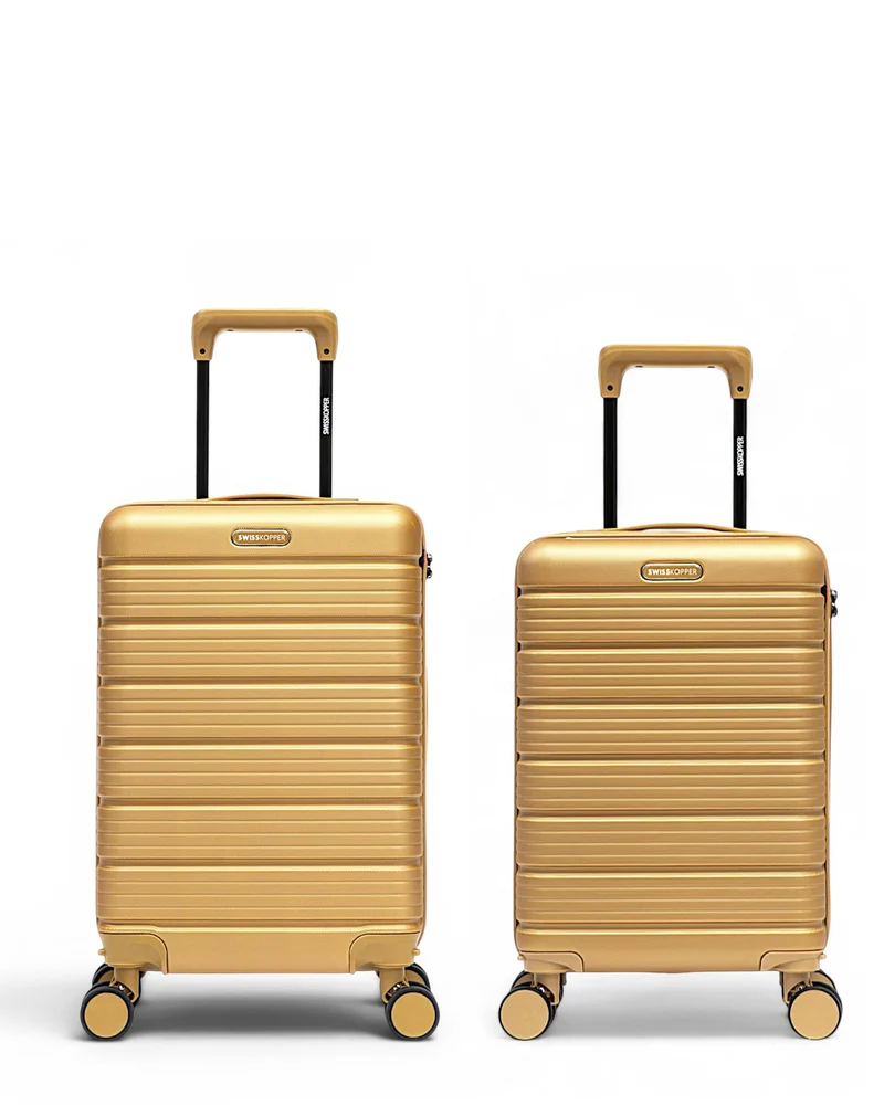 2er-Pack Hartschalenkoffer: Handgepäck und Handgepäck XS LUGANO