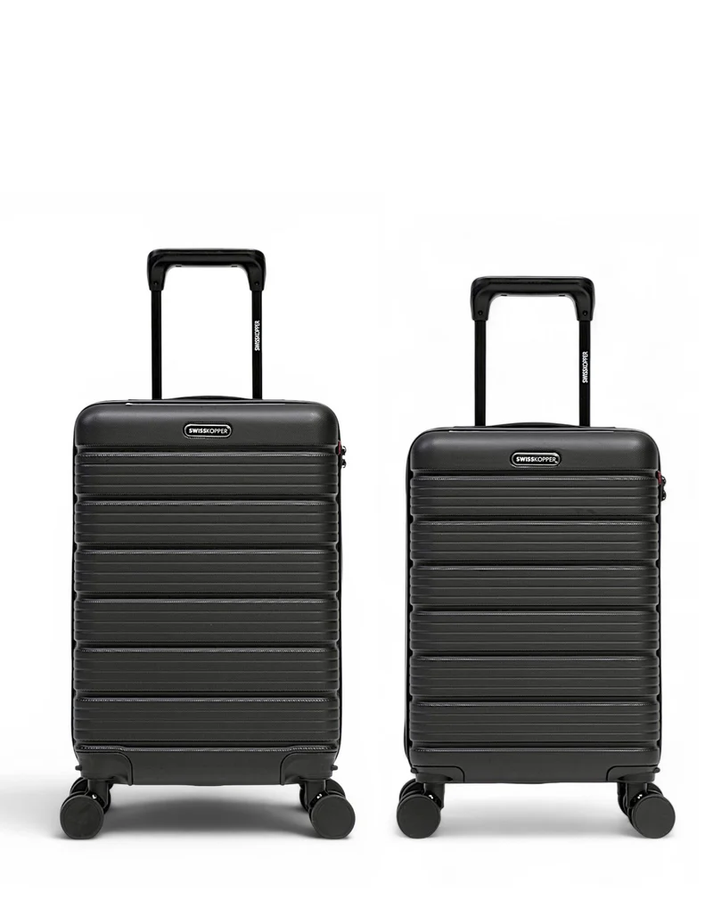 2er-Pack Hartschalenkoffer: Handgepäck und Handgepäck XS LUGANO