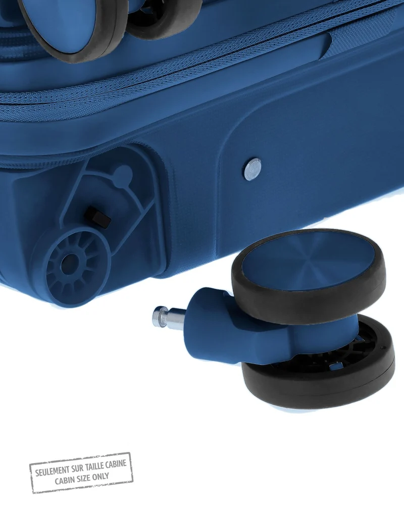 2er-Pack Hartschalenkoffer: Mittelgroßer Koffer und Handgepäck LUGANO