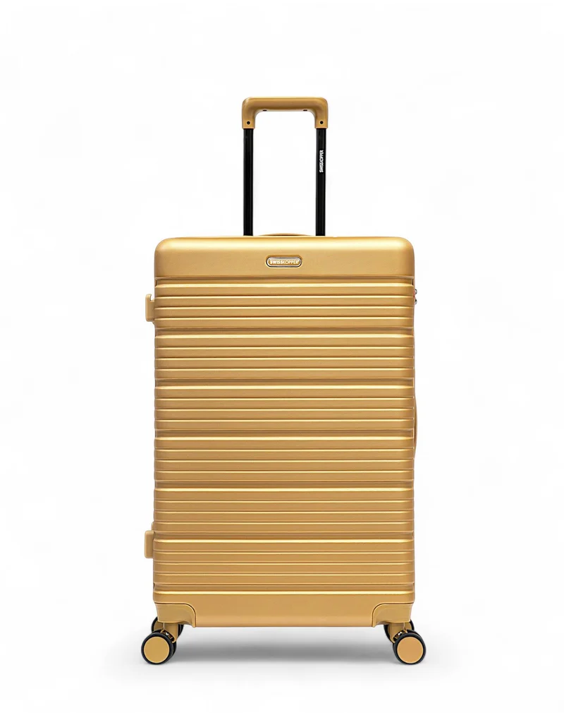 4er-Pack Hartschalenkoffer: Großer Koffer, mittelgroßer Koffer, Handgepäck und Handgepäck XS LUGANO