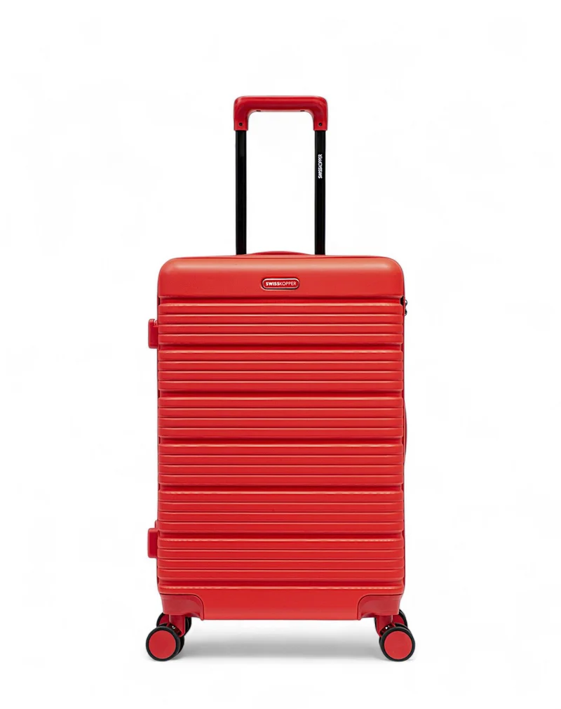 3er-Pack Hartschalenkoffer: Mittelgroßer Koffer, Handgepäck und Handgepäck XS LUGANO