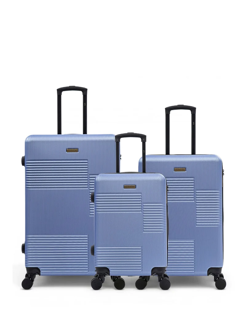 3er-Pack Hartschalenkoffer: Großer Koffer, mittelgroßer Koffer und Handgepäck LIVIA