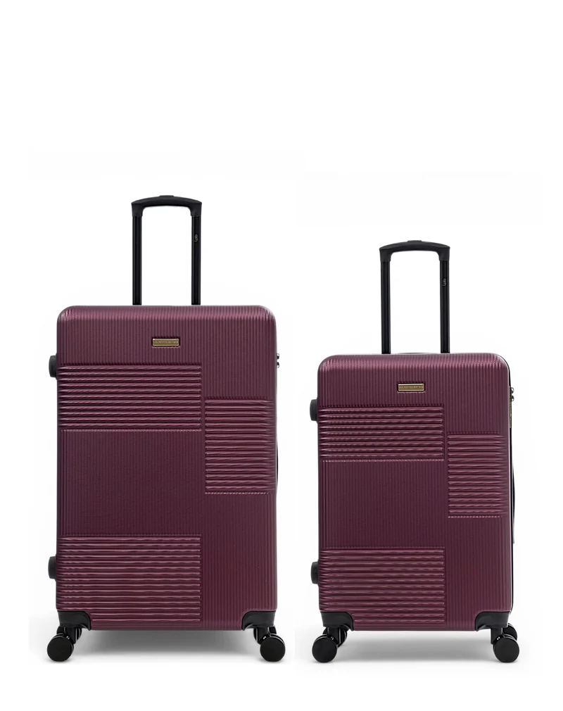 2er-Pack Hartschalenkoffer: Großer Koffer und mittelgroßer Koffer LIVIA