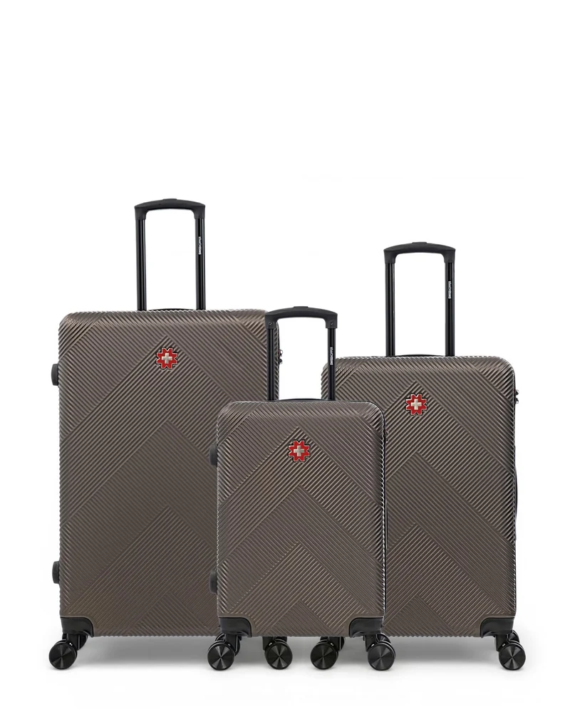 3er-Pack Hartschalenkoffer: Großer Koffer, mittelgroßer Koffer und Handgepäck OLTEN