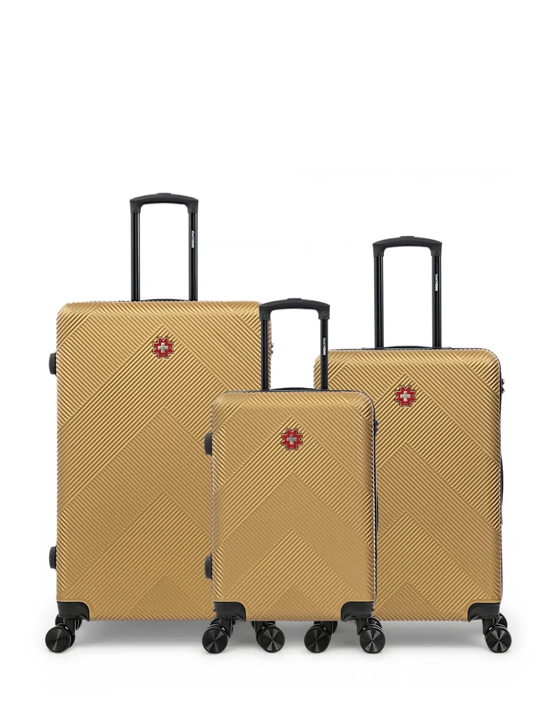 3er-Pack Hartschalenkoffer: Großer Koffer, mittelgroßer Koffer und Handgepäck OLTEN