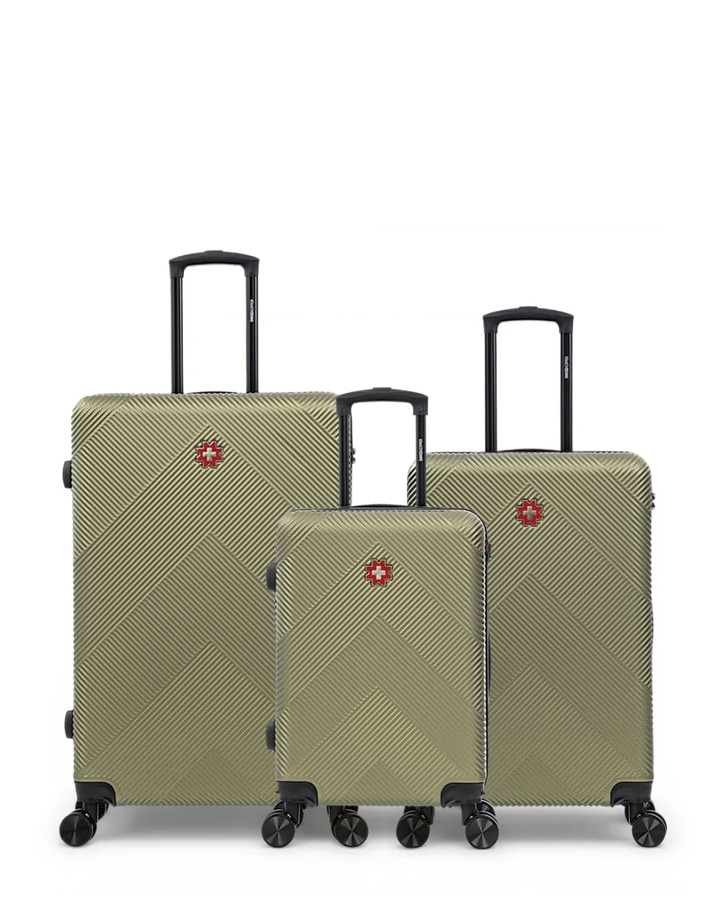 3er-Pack Hartschalenkoffer: Großer Koffer, mittelgroßer Koffer und Handgepäck OLTEN