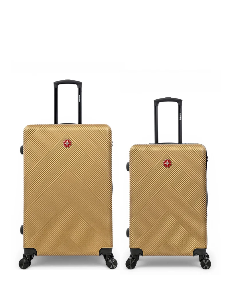 2er-Pack Hartschalenkoffer: Großer Koffer und mittelgroßer Koffer OLTEN