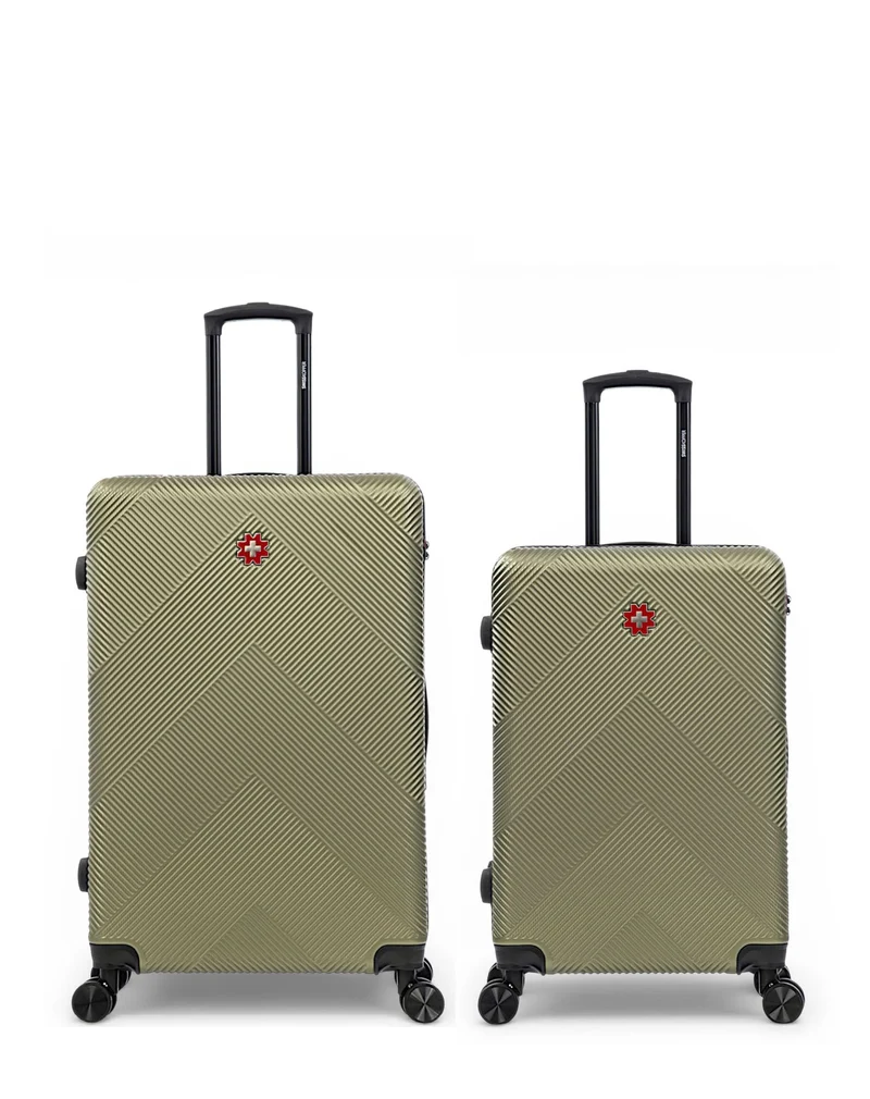 2er-Pack Hartschalenkoffer: Großer Koffer und mittelgroßer Koffer OLTEN